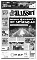 KAHRAMANMARAŞ MANŞET
