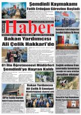 ŞEMDİNLİ HABER