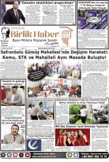 SAFRANBOLU BİRLİK HABER
