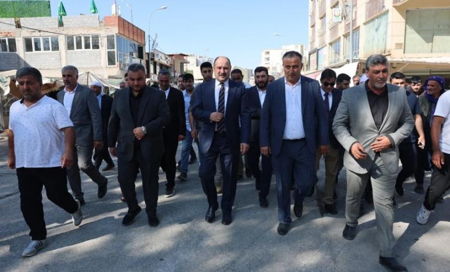 BAŞKAN GÜLPINAR, HİLVAN’DA TEMAS VE İNCELEMELERDE BULUNDU- Şanlıurfa Büyükşehir Belediyesi