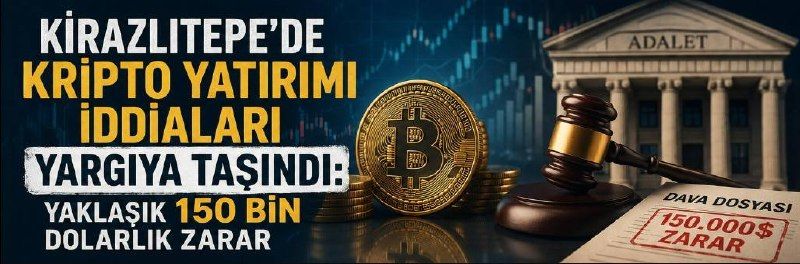 Kirazlıtepe’de Kripto Yatırımı İddiaları Yargıya Taşındı: Yaklaşık 150 Bin Dolarlık Zarar
