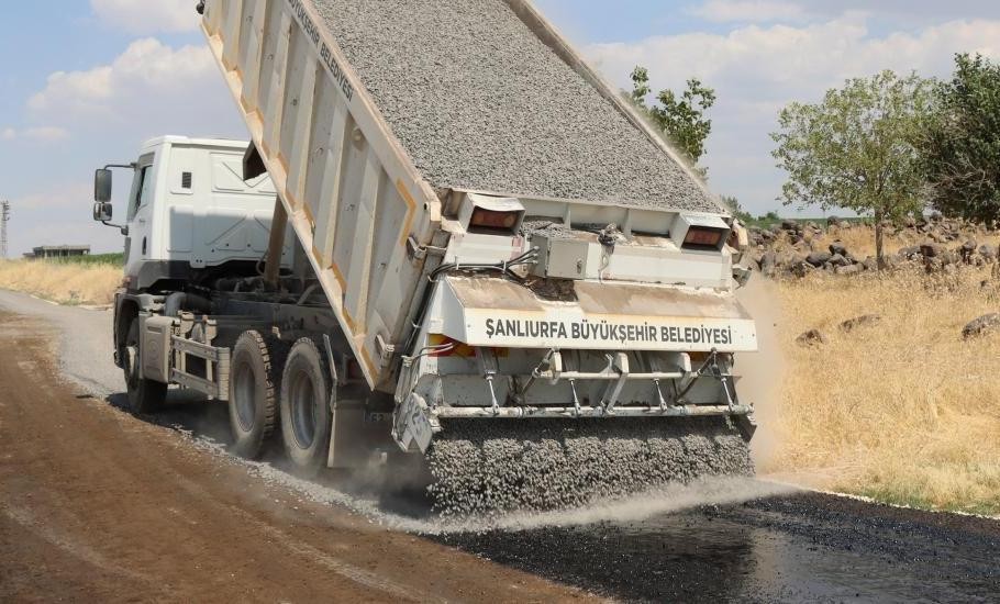 SİVEREK’TE 5 KİLOMETRELİK YOL SATHİ ASFALTLA YENİLENDİ- Şanlıurfa Büyükşehir Belediyesi