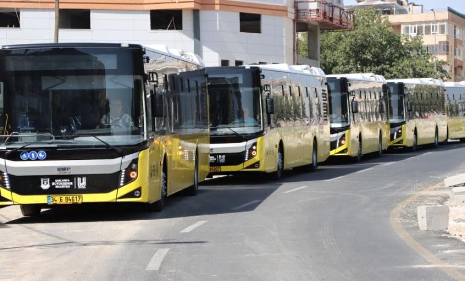 BÜYÜKŞEHİR, ULAŞIM FİLOSUNU 50 OTOBÜSLE BÜYÜTÜYOR- Şanlıurfa Büyükşehir Belediyesi