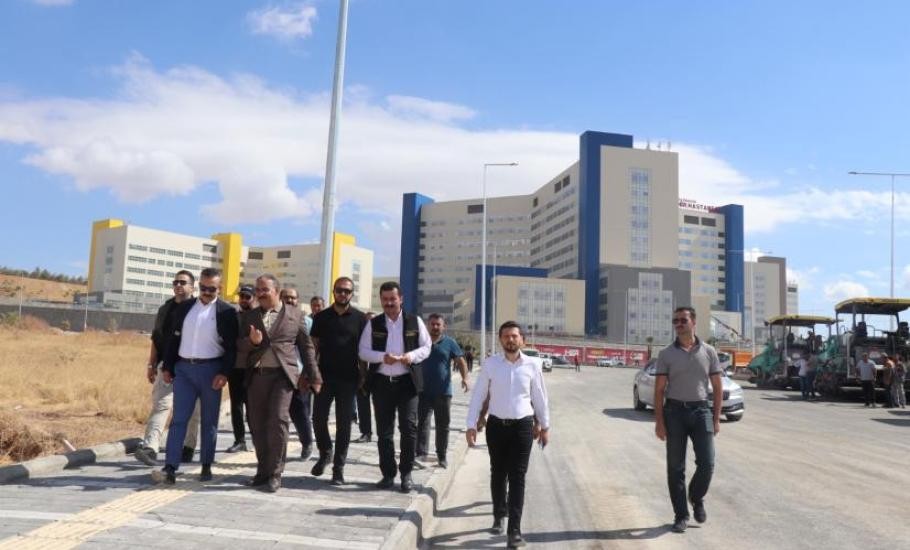 ŞEHİR HASTANESİ’NE ULAŞIMI RAHATLATACAK YOLDA SONA GELİNDİ- Şanlıurfa Büyükşehir Belediyesi