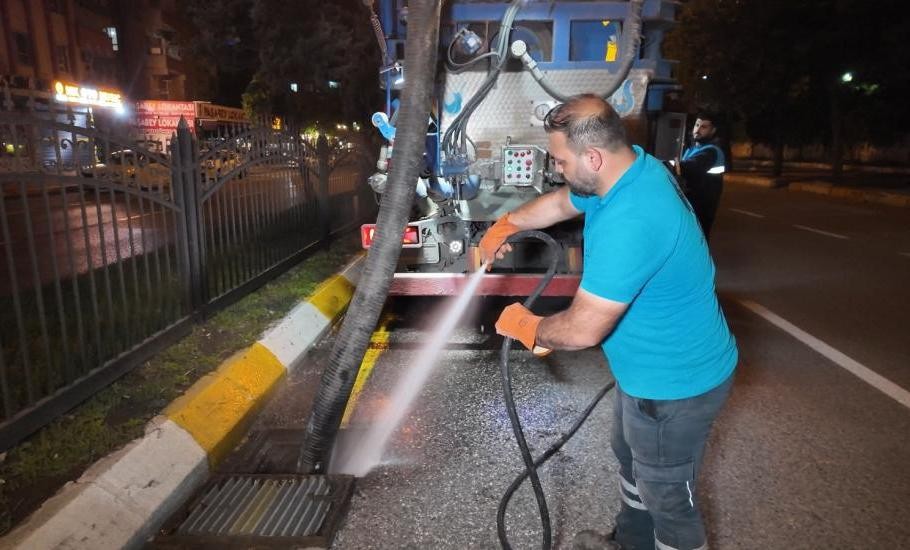 ŞUSKİ’DEN KIŞ ÖNCESİ ALTYAPIYA GECE MESAİSİ- Şanlıurfa Büyükşehir Belediyesi